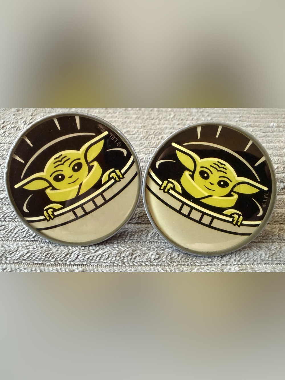 Star Wars The Child (Grogu) Decorative Cabinet Door Knobs Set of 2